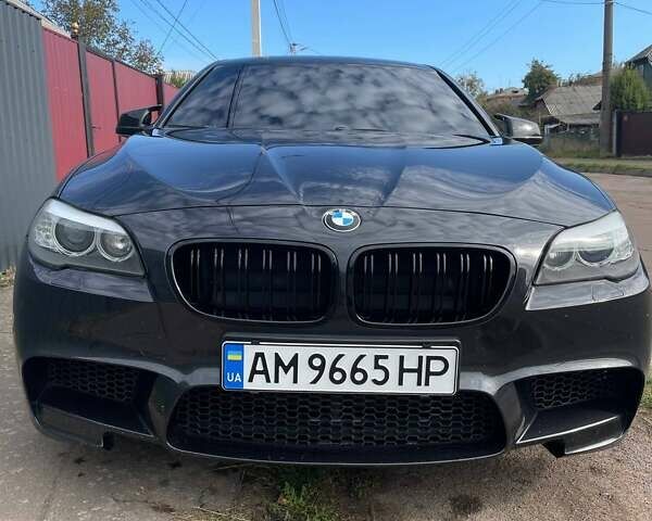Черный БМВ 5 Серия, объемом двигателя 2.98 л и пробегом 216 тыс. км за 14100 $, фото 4 на Automoto.ua