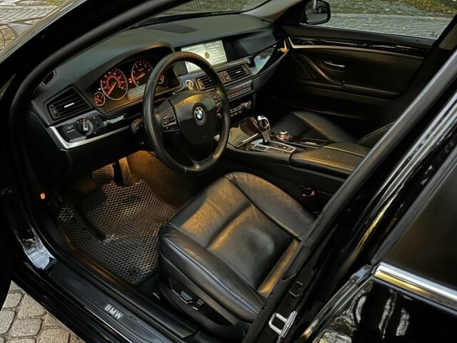 Черный БМВ 5 Серия, объемом двигателя 2 л и пробегом 236 тыс. км за 10250 $, фото 13 на Automoto.ua