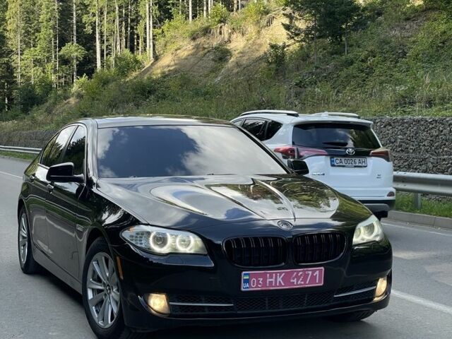 Черный БМВ 5 Серия, объемом двигателя 2 л и пробегом 200 тыс. км за 11999 $, фото 1 на Automoto.ua
