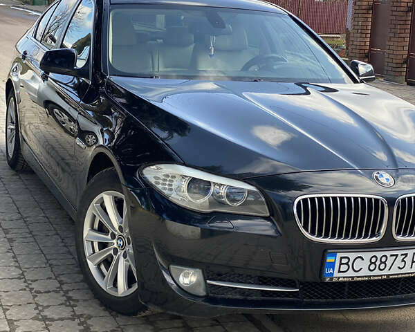 Черный БМВ 5 Серия, объемом двигателя 2 л и пробегом 204 тыс. км за 16500 $, фото 2 на Automoto.ua