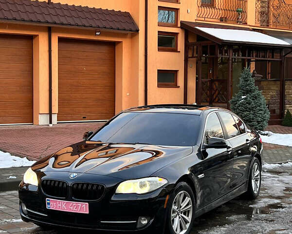Чорний БМВ 5 Серія, об'ємом двигуна 2 л та пробігом 202 тис. км за 11999 $, фото 1 на Automoto.ua