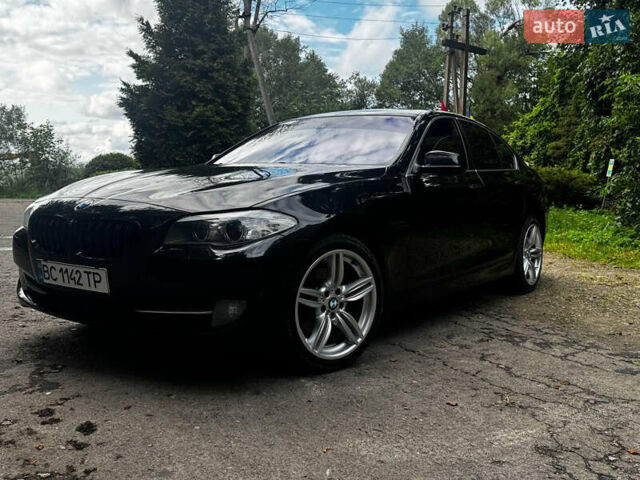Черный БМВ 5 Серия, объемом двигателя 2 л и пробегом 245 тыс. км за 7000 $, фото 1 на Automoto.ua
