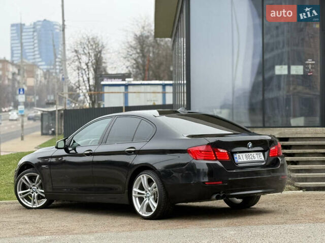 Чорний БМВ 5 Серія, об'ємом двигуна 2 л та пробігом 195 тис. км за 12999 $, фото 9 на Automoto.ua