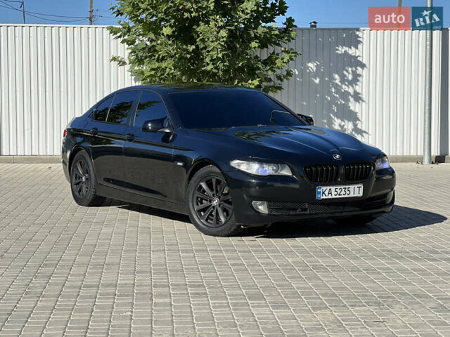 Черный БМВ 5 Серия, объемом двигателя 2 л и пробегом 322 тыс. км за 14799 $, фото 2 на Automoto.ua