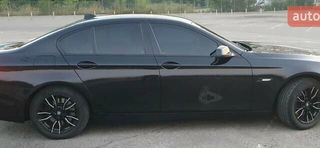 Черный БМВ 5 Серия, объемом двигателя 2 л и пробегом 363 тыс. км за 13999 $, фото 4 на Automoto.ua