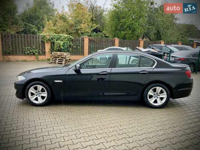 Черный БМВ 5 Серия, объемом двигателя 2 л и пробегом 151 тыс. км за 13600 $, фото 5 на Automoto.ua