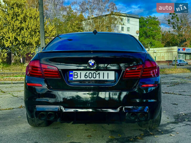 Черный БМВ 5 Серия, объемом двигателя 2 л и пробегом 207 тыс. км за 14200 $, фото 5 на Automoto.ua