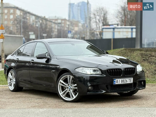Чорний БМВ 5 Серія, об'ємом двигуна 2 л та пробігом 195 тис. км за 12999 $, фото 4 на Automoto.ua