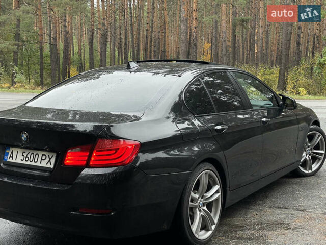 Черный БМВ 5 Серия, объемом двигателя 2 л и пробегом 210 тыс. км за 13200 $, фото 6 на Automoto.ua