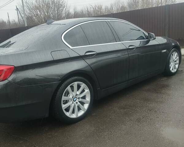Черный БМВ 5 Серия, объемом двигателя 2 л и пробегом 347 тыс. км за 14999 $, фото 5 на Automoto.ua