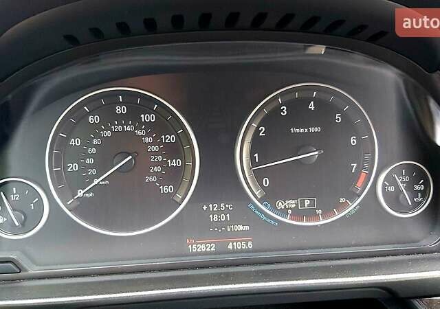 Черный БМВ 5 Серия, объемом двигателя 3 л и пробегом 152 тыс. км за 14150 $, фото 18 на Automoto.ua