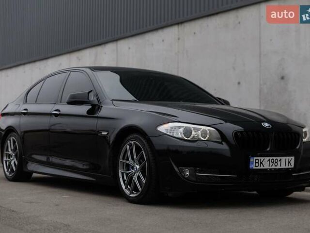Черный БМВ 5 Серия, объемом двигателя 2 л и пробегом 172 тыс. км за 13500 $, фото 3 на Automoto.ua