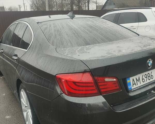Черный БМВ 5 Серия, объемом двигателя 2 л и пробегом 347 тыс. км за 14999 $, фото 2 на Automoto.ua