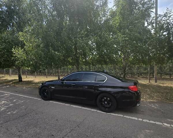 Черный БМВ 5 Серия, объемом двигателя 2 л и пробегом 208 тыс. км за 19000 $, фото 2 на Automoto.ua