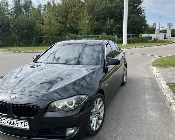 Черный БМВ 5 Серия, объемом двигателя 2 л и пробегом 300 тыс. км за 12200 $, фото 1 на Automoto.ua