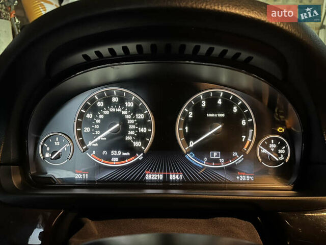 Чорний БМВ 5 Серія, об'ємом двигуна 2 л та пробігом 282 тис. км за 13600 $, фото 1 на Automoto.ua