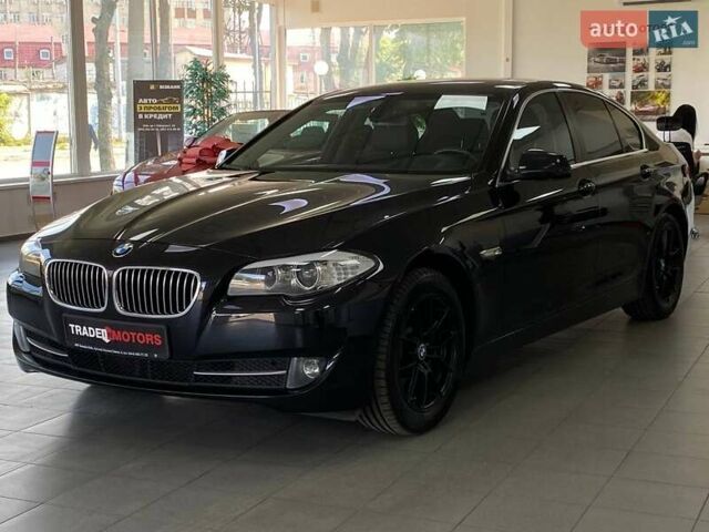 Черный БМВ 5 Серия, объемом двигателя 2 л и пробегом 247 тыс. км за 13490 $, фото 5 на Automoto.ua