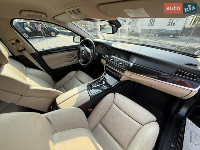 Черный БМВ 5 Серия, объемом двигателя 2 л и пробегом 204 тыс. км за 16500 $, фото 15 на Automoto.ua