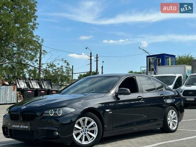 Чорний БМВ 5 Серія, об'ємом двигуна 2 л та пробігом 217 тис. км за 13999 $, фото 2 на Automoto.ua