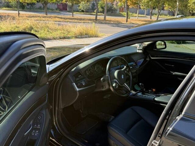 Черный БМВ 5 Серия, объемом двигателя 3 л и пробегом 96 тыс. км за 19800 $, фото 5 на Automoto.ua