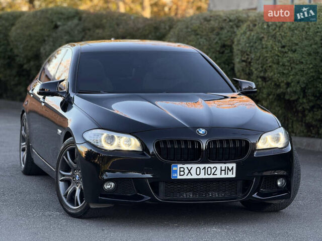 Черный БМВ 5 Серия, объемом двигателя 2.98 л и пробегом 168 тыс. км за 15555 $, фото 1 на Automoto.ua