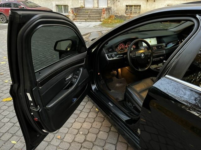 Черный БМВ 5 Серия, объемом двигателя 2 л и пробегом 236 тыс. км за 10250 $, фото 12 на Automoto.ua