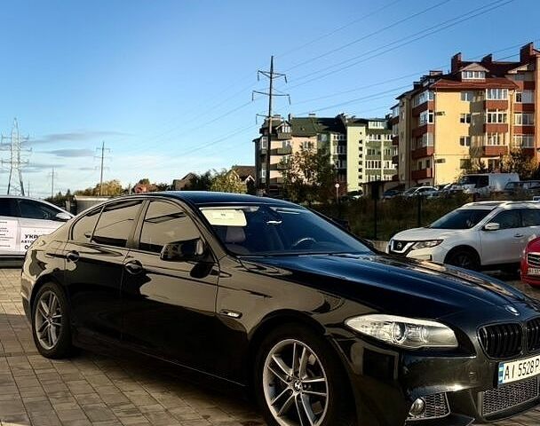 Черный БМВ 5 Серия, объемом двигателя 2 л и пробегом 190 тыс. км за 11600 $, фото 4 на Automoto.ua