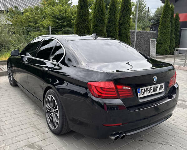 Черный БМВ 5 Серия, объемом двигателя 2 л и пробегом 350 тыс. км за 16500 $, фото 4 на Automoto.ua