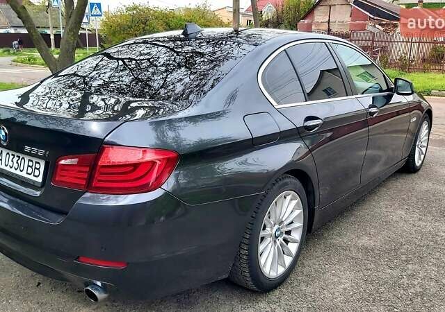 Черный БМВ 5 Серия, объемом двигателя 3 л и пробегом 152 тыс. км за 14150 $, фото 14 на Automoto.ua