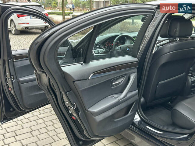 Чорний БМВ 5 Серія, об'ємом двигуна 2 л та пробігом 186 тис. км за 12999 $, фото 14 на Automoto.ua