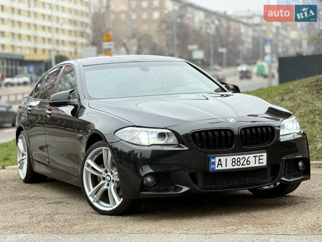 Чорний БМВ 5 Серія, об'ємом двигуна 2 л та пробігом 195 тис. км за 12999 $, фото 3 на Automoto.ua