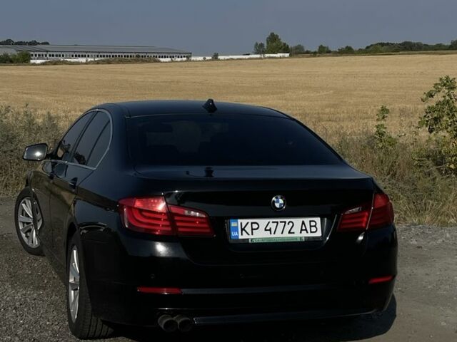 Черный БМВ 5 Серия, объемом двигателя 2 л и пробегом 215 тыс. км за 13300 $, фото 1 на Automoto.ua
