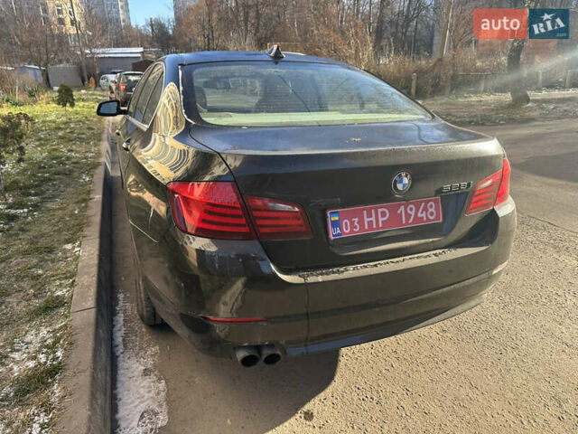 Черный БМВ 5 Серия, объемом двигателя 2 л и пробегом 223 тыс. км за 9300 $, фото 1 на Automoto.ua