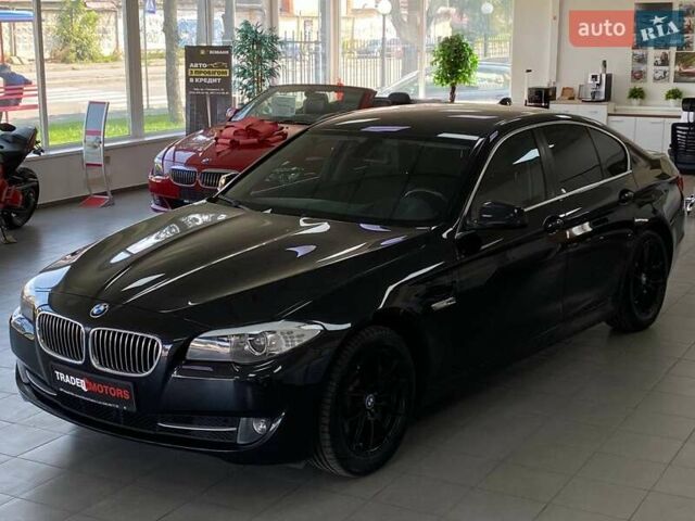Черный БМВ 5 Серия, объемом двигателя 2 л и пробегом 247 тыс. км за 13490 $, фото 6 на Automoto.ua
