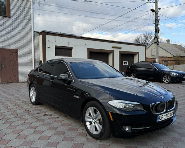 Черный БМВ 5 Серия, объемом двигателя 2 л и пробегом 202 тыс. км за 11799 $, фото 1 на Automoto.ua