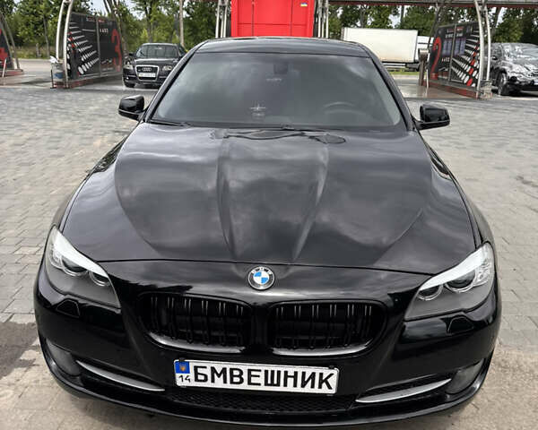 Черный БМВ 5 Серия, объемом двигателя 2 л и пробегом 350 тыс. км за 16500 $, фото 3 на Automoto.ua