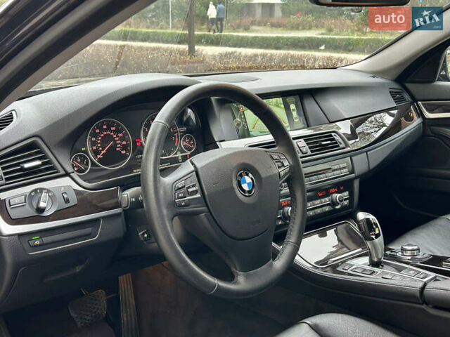 Чорний БМВ 5 Серія, об'ємом двигуна 2 л та пробігом 186 тис. км за 12999 $, фото 11 на Automoto.ua