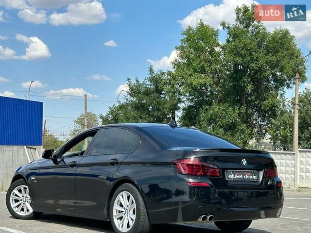 Чорний БМВ 5 Серія, об'ємом двигуна 2 л та пробігом 217 тис. км за 13999 $, фото 1 на Automoto.ua
