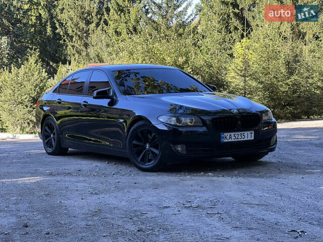 Черный БМВ 5 Серия, объемом двигателя 2 л и пробегом 322 тыс. км за 14799 $, фото 4 на Automoto.ua
