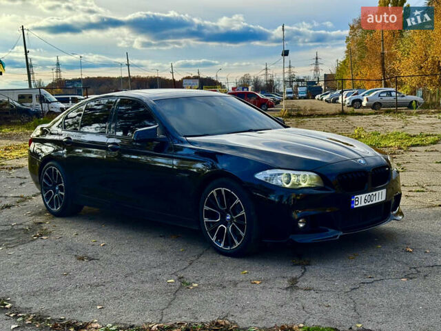 Черный БМВ 5 Серия, объемом двигателя 2 л и пробегом 207 тыс. км за 14200 $, фото 2 на Automoto.ua