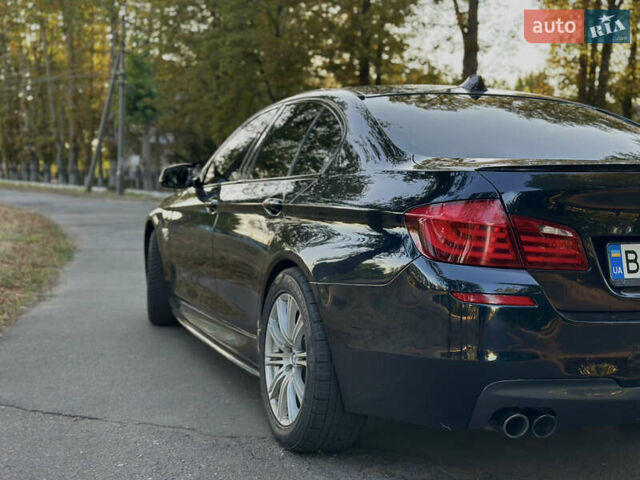 Чорний БМВ 5 Серія, об'ємом двигуна 3 л та пробігом 281 тис. км за 18400 $, фото 10 на Automoto.ua