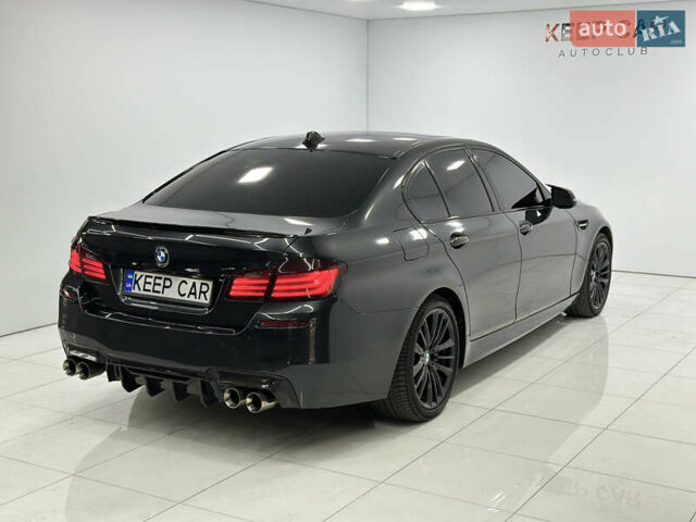Черный БМВ 5 Серия, объемом двигателя 3 л и пробегом 190 тыс. км за 15500 $, фото 13 на Automoto.ua
