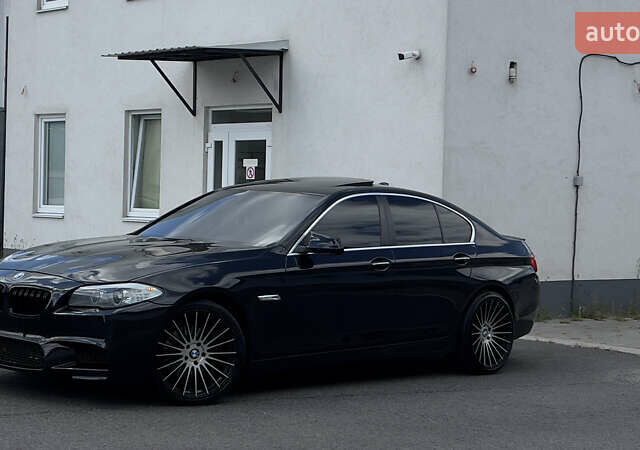 Черный БМВ 5 Серия, объемом двигателя 2 л и пробегом 276 тыс. км за 12800 $, фото 4 на Automoto.ua