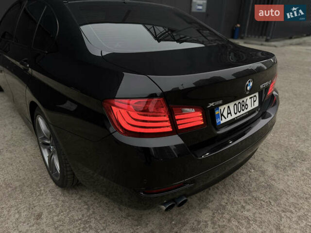 Черный БМВ 5 Серия, объемом двигателя 3 л и пробегом 200 тыс. км за 18950 $, фото 11 на Automoto.ua