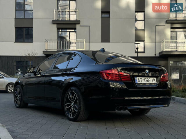 Чорний БМВ 5 Серія, об'ємом двигуна 2 л та пробігом 328 тис. км за 12900 $, фото 8 на Automoto.ua