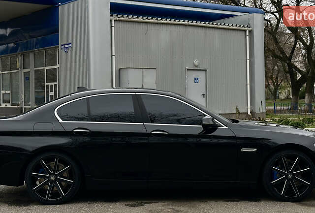 Черный БМВ 5 Серия, объемом двигателя 2 л и пробегом 150 тыс. км за 16499 $, фото 5 на Automoto.ua