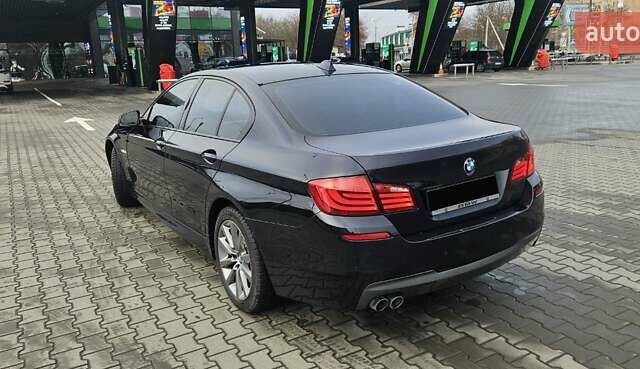 Черный БМВ 5 Серия, объемом двигателя 2 л и пробегом 276 тыс. км за 14900 $, фото 5 на Automoto.ua