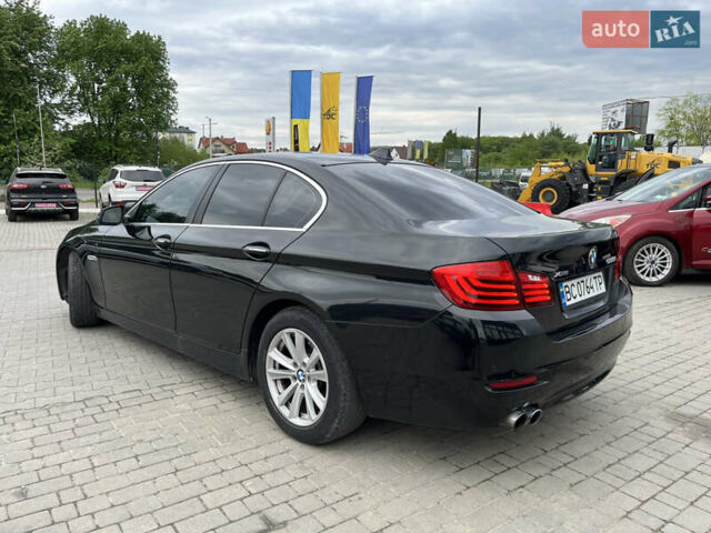Черный БМВ 5 Серия, объемом двигателя 2 л и пробегом 142 тыс. км за 12650 $, фото 6 на Automoto.ua