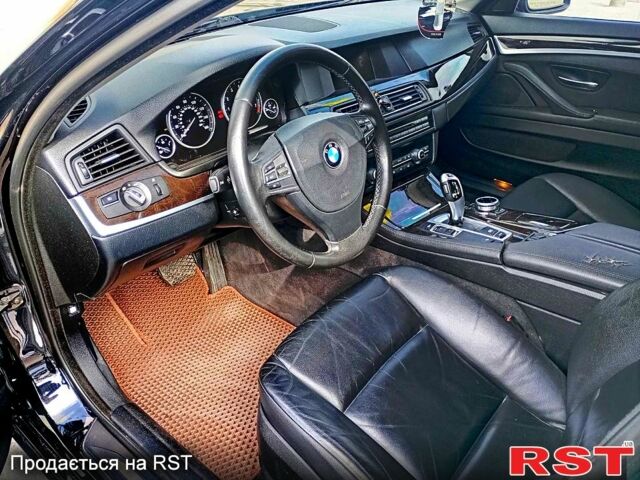 Черный БМВ 5 Серия, объемом двигателя 2 л и пробегом 237 тыс. км за 11200 $, фото 5 на Automoto.ua