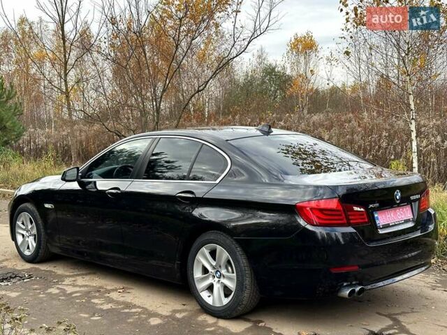 Черный БМВ 5 Серия, объемом двигателя 2 л и пробегом 130 тыс. км за 13450 $, фото 4 на Automoto.ua